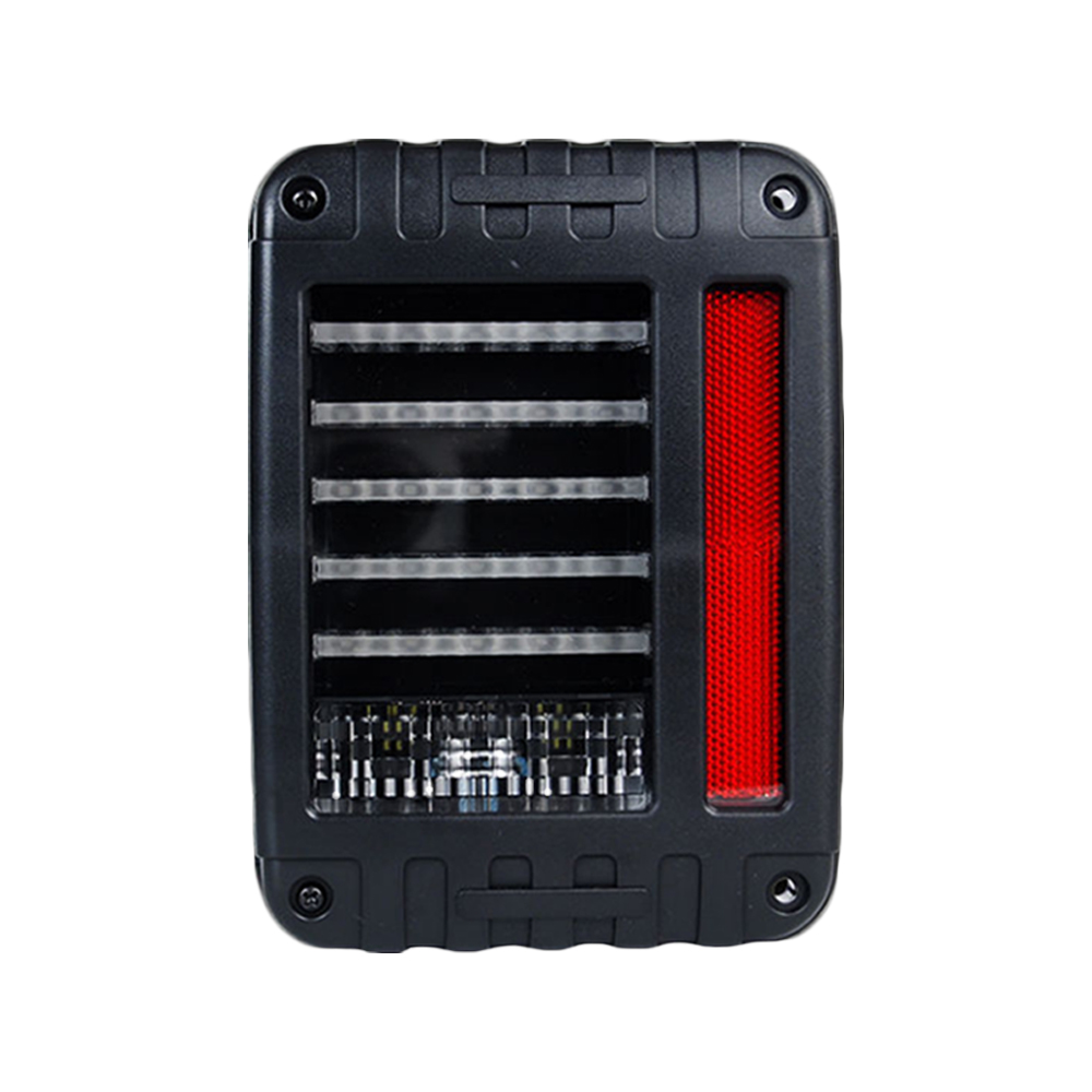 Luces traseras LED para 07-17 Jeep Wrangler (reversa, señal de giro, ejecución) JG-W008B