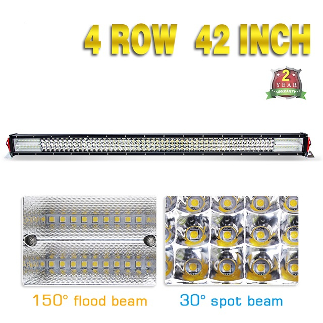 Barra de luz Quad LED para coches 9642