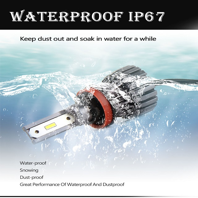 Bombillas de repuesto LED para faros delanteros para proyector K2-COB