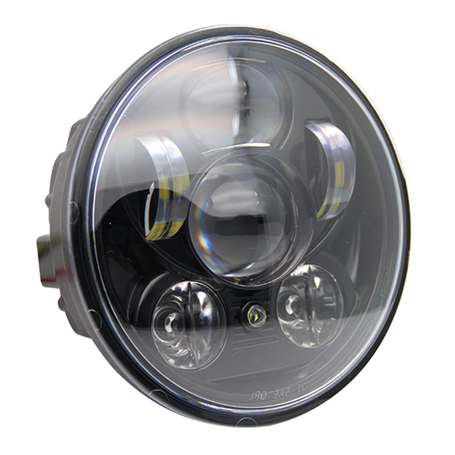 5.75 pulgadas Harley Davidson LED redondo Faro de la motocicleta JG-M003