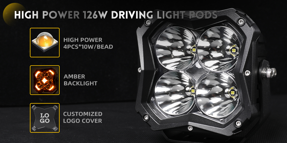 Luz de conducci&oacute;n fuera de la carretera