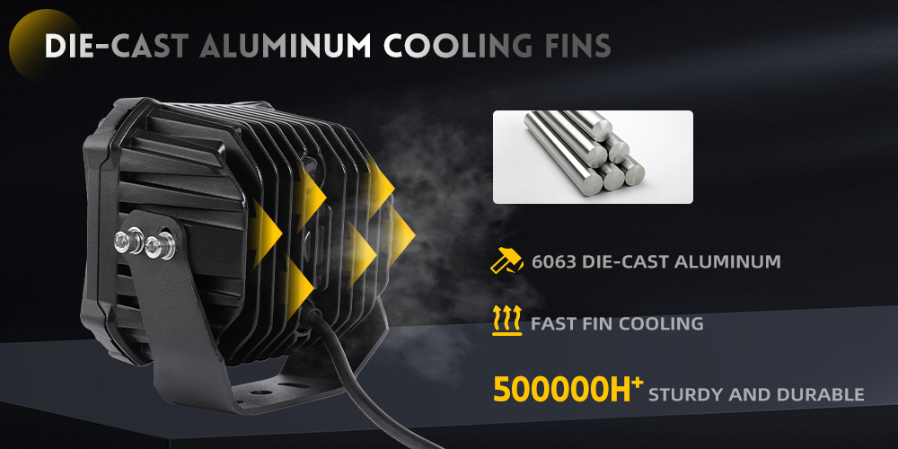 Luces de conducci&oacute;n rectangulares