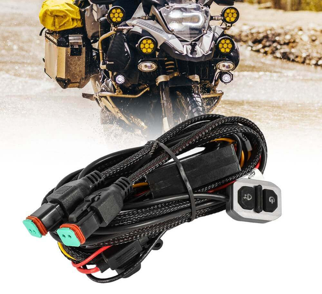 4,5 pulgadas 60 W Spotlight de motocicleta auxiliar JG-D043