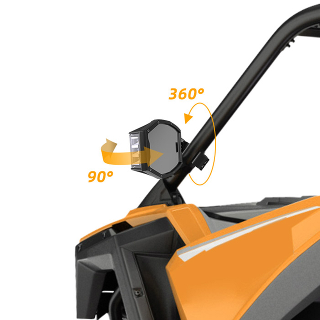 Universal UTV Mirrors Lights con señales de giro JG-JZD-996