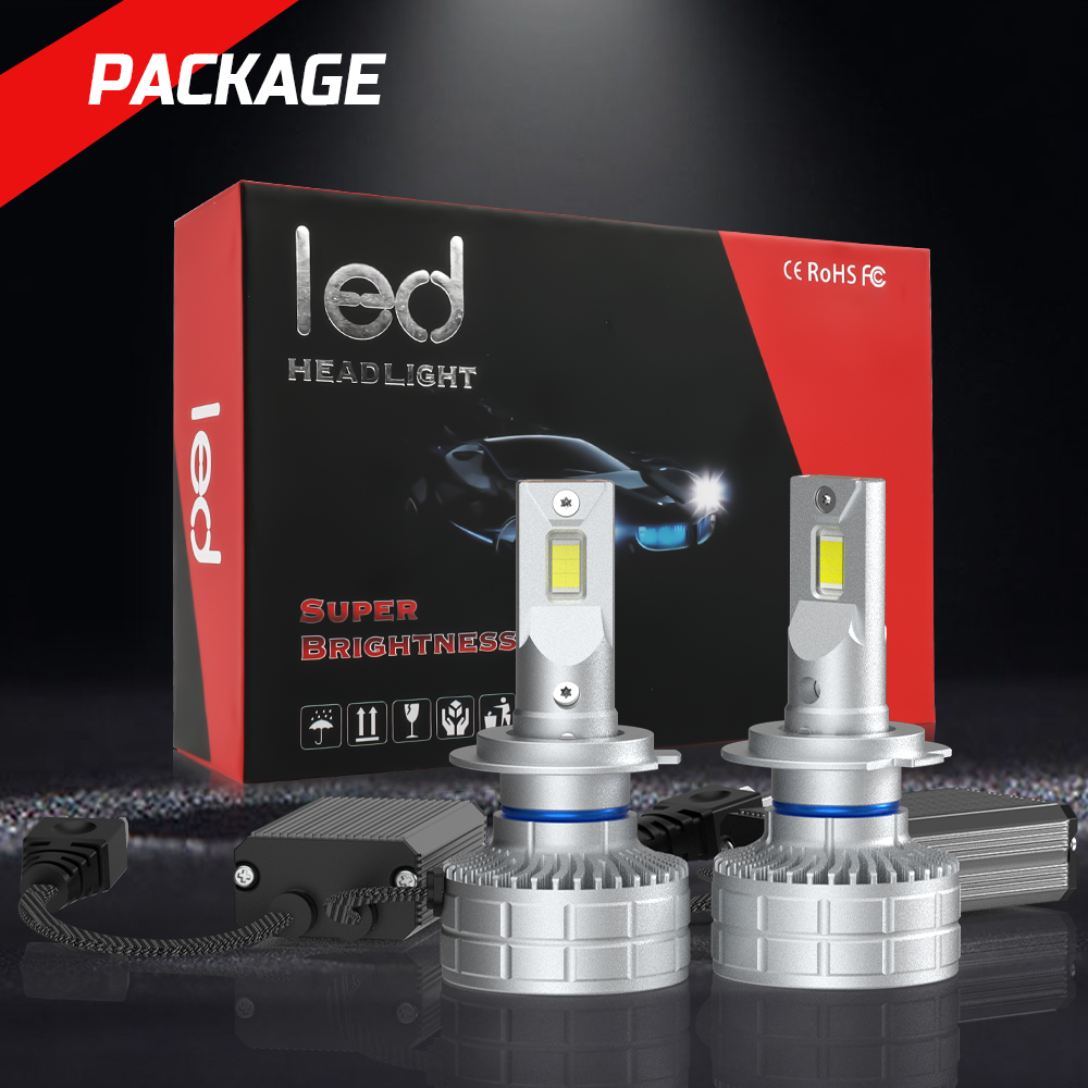 Paquetes de bombillas LED de autos A7W