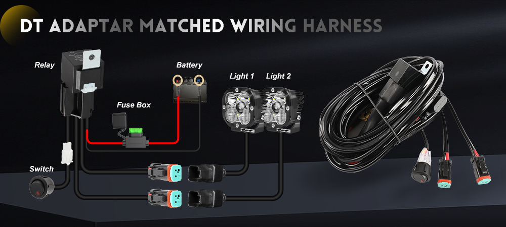 luces LED de motocicleta