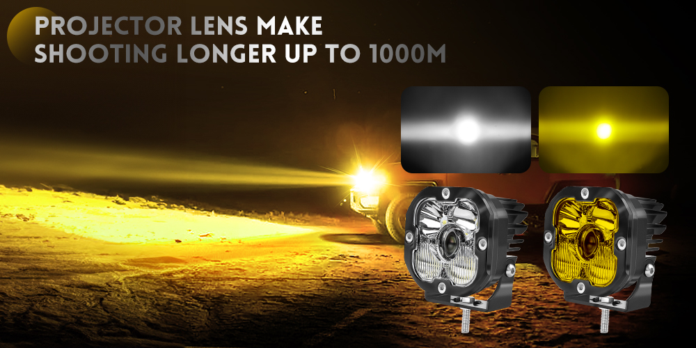 vainas de luz fuera de carretera