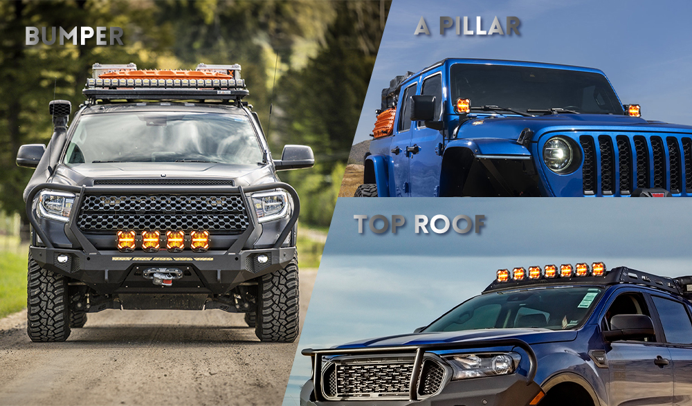 Luz de trabajo de conducir LED