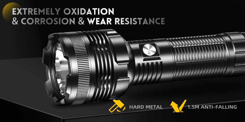 Luz de flash Lep de aluminio aleaci&oacute;n de aleaci&oacute;n