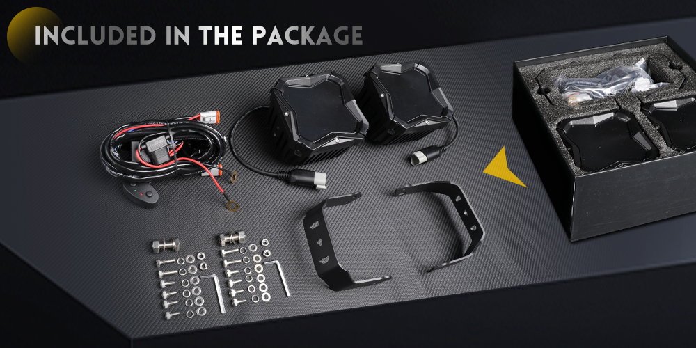 luces fuera de camino