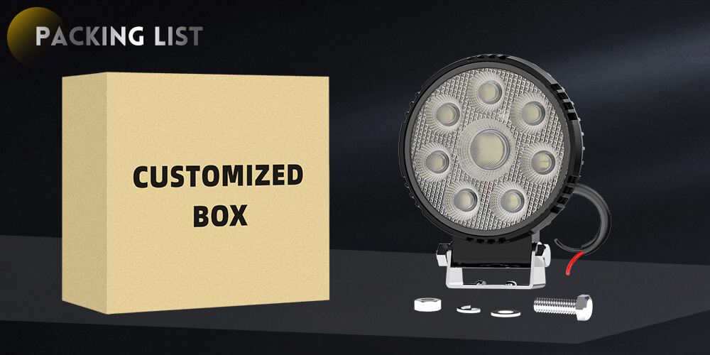 Luz de trabajo de tractores