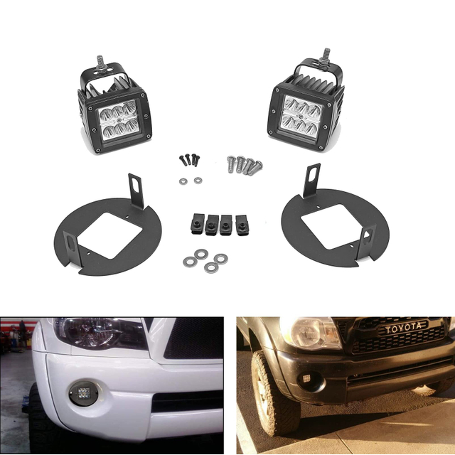 Soporte de montaje de luz Toyota Fog para Tacoma y Tundra JG-FT-002