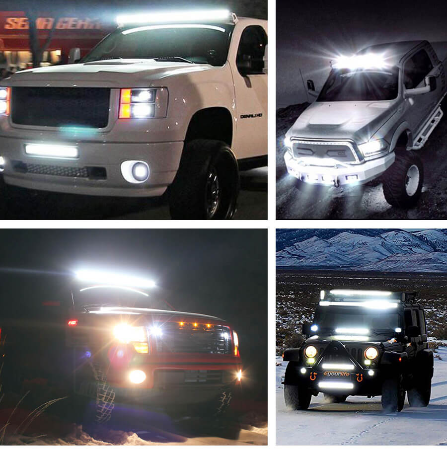 Cami&oacute;n LED de conducci&oacute;n Barra de luz 9631T Aplicaci&oacute;n