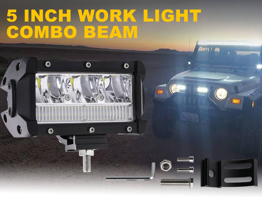 Barra de luz LED LED de Eagle Series &reg; de 5 pulgadas JG-9628L Aplicaci&oacute;n (2)