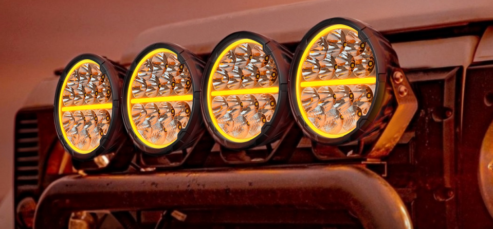 luces de conducci&oacute;n fuera de carretera