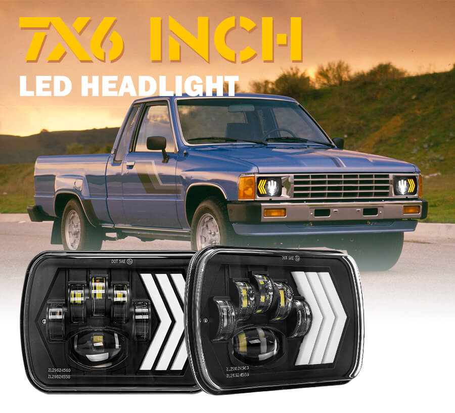 5x7 arrow DRL Dynamic Secuencial Signal Se&ntilde;al LED LIGHT JG-T006 Detalles