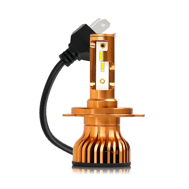 Toda la hebilla de metal H4, H7, H13, H1 LED JG-F8