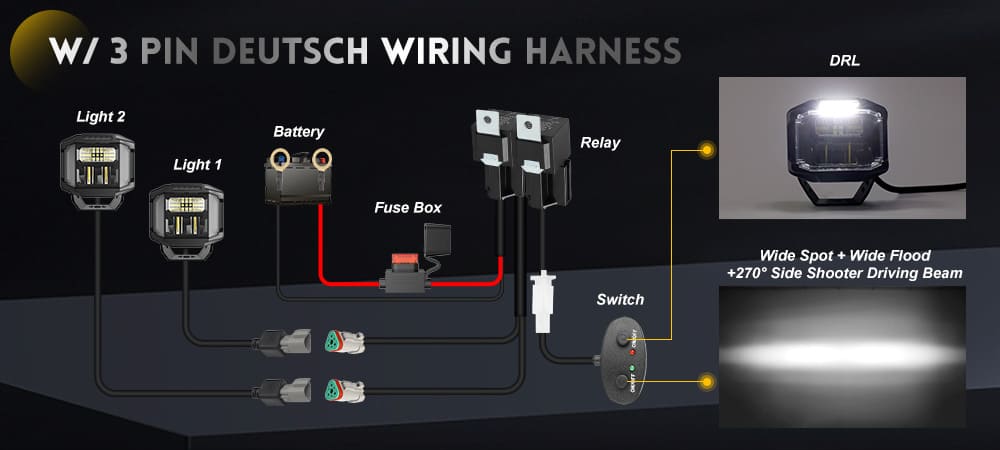 kit-de-arn&eacute;s-de-cableado-deutsch-de-3-pines