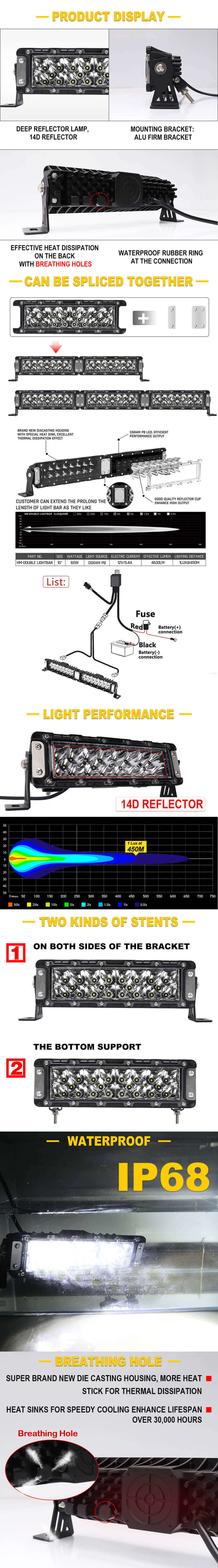 Ventajas de Luz de Barco de empalme de 10 pulgadas JG-2009