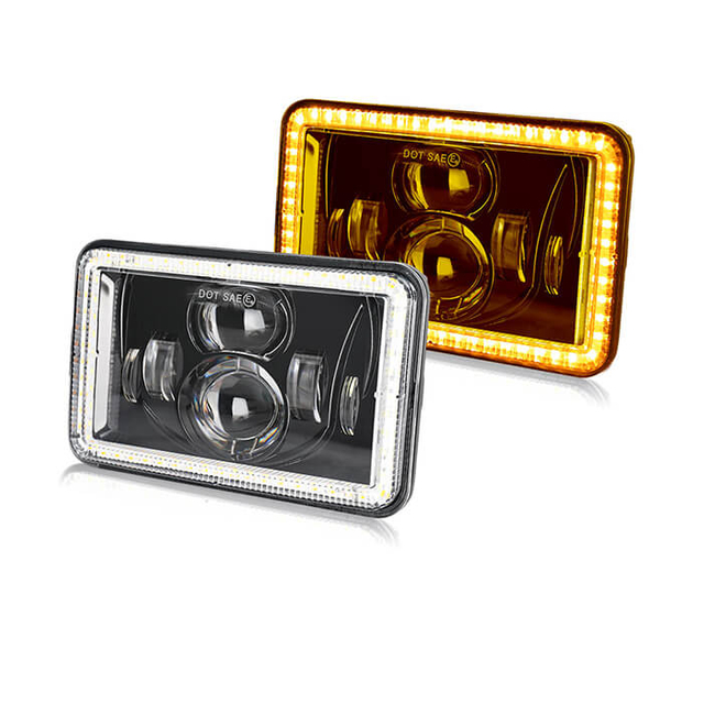 Proyector 4x6 Halo Running Truck Headlight JG-T001ZQ