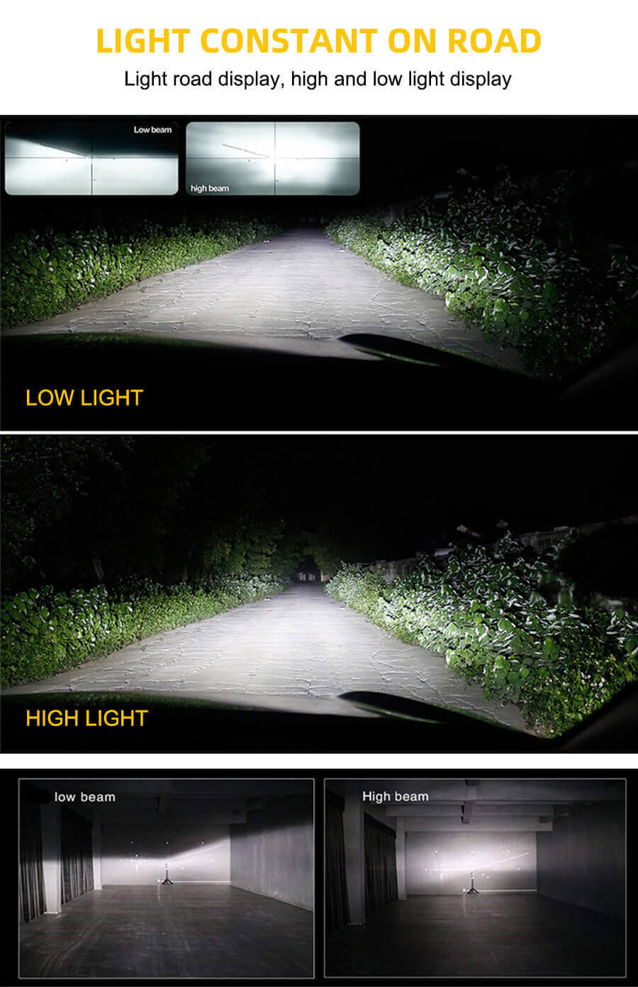 CANBUS LED Faros al por mayor JG-K9 Aplicaci&oacute;n