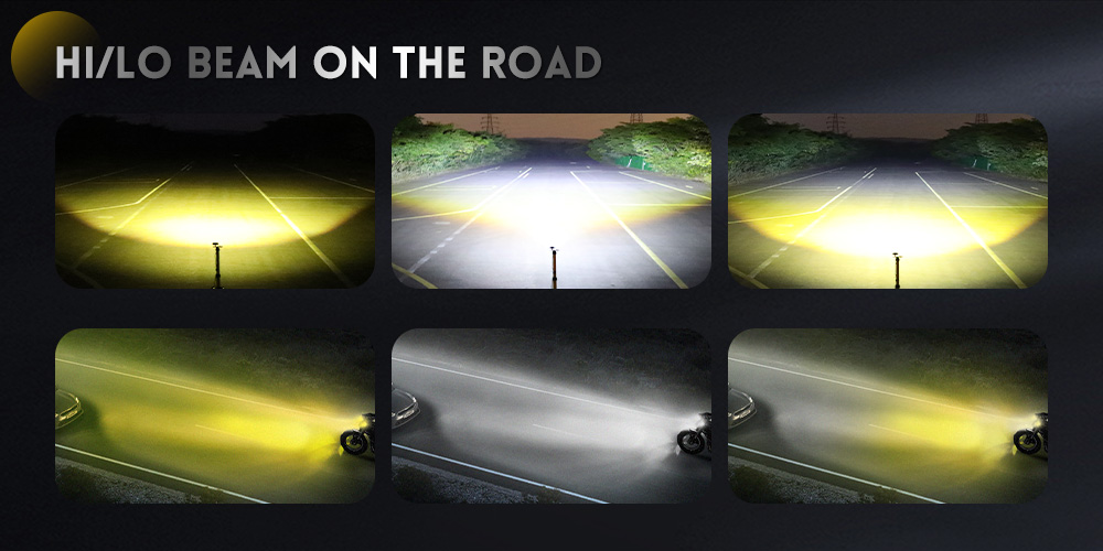 luces auxiliares de Harley