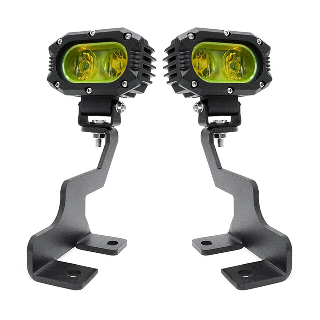 Ford F150 2004-2014 & SVT Raptor 2010-2014 Soporte de luz de zanja de capucha JG-MQ013