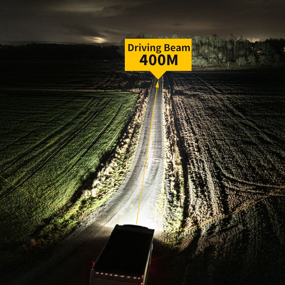 Luz de conducción de camiones LED de 32 W para vehículos pesados-958-4A-15