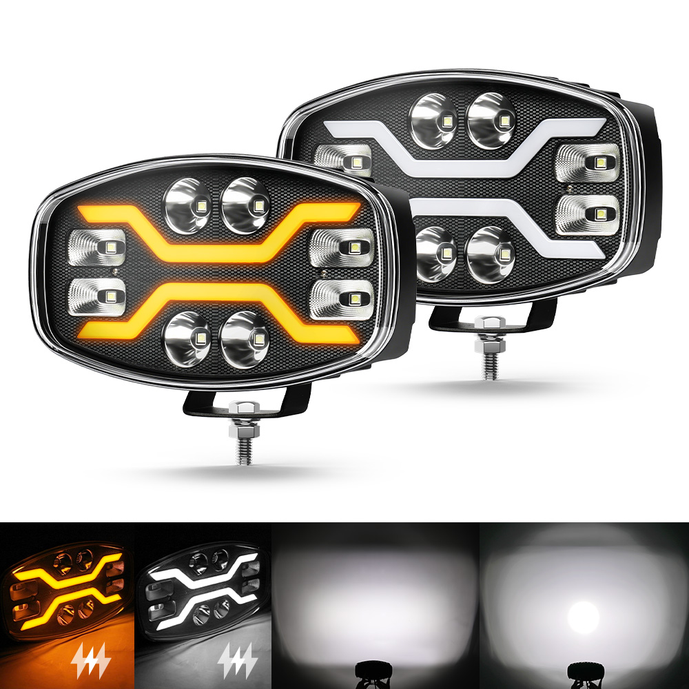 Luz de conducción de LED dinámica de 10 pulgadas de 60 W para camiones-958-8FG-WY