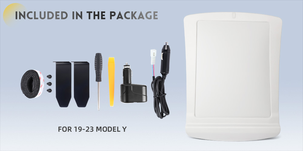 Tesla Model Y Sombra de techo retr&aacute;ctil 10