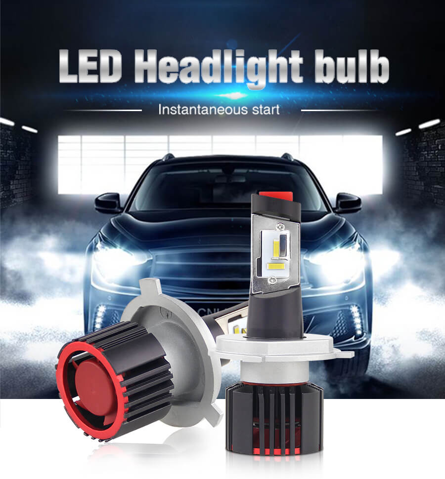 Mini bombillas de faros de coche JG-4P Detalles