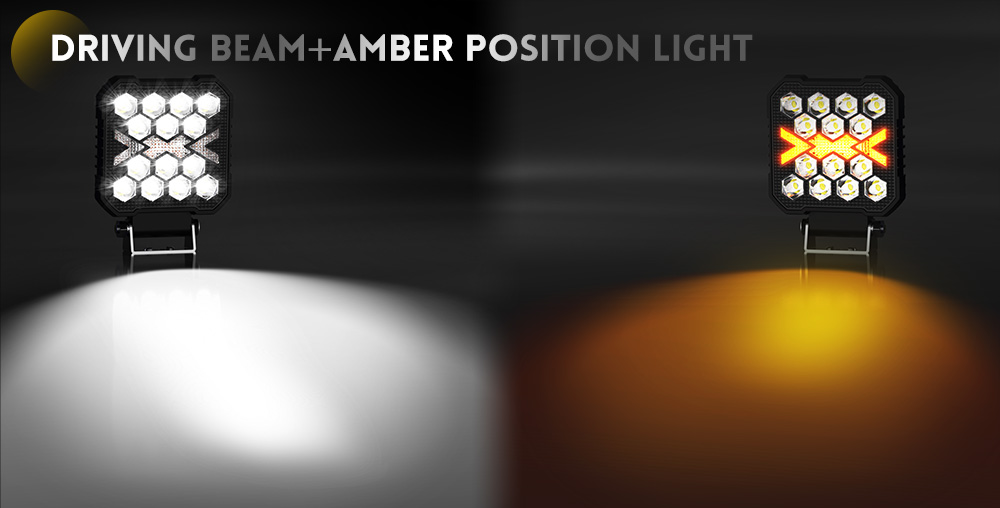 Luz de trabajo LED de 24 W