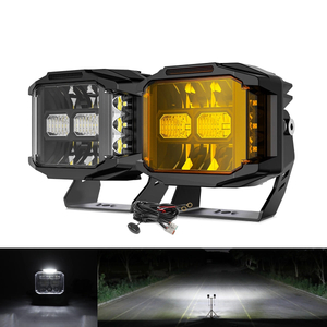 Luces de conducción de tirador lateral de 5 pulgadas y 122 W con haz combinado