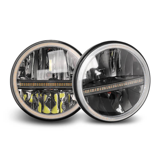 Eagle Series ®7 pulgadas Halo Dual Color LED LED JG-J004HP