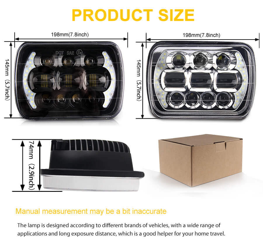 5x7 Angel Eyes Project Faritlight JG-T004 Tama&ntilde;o