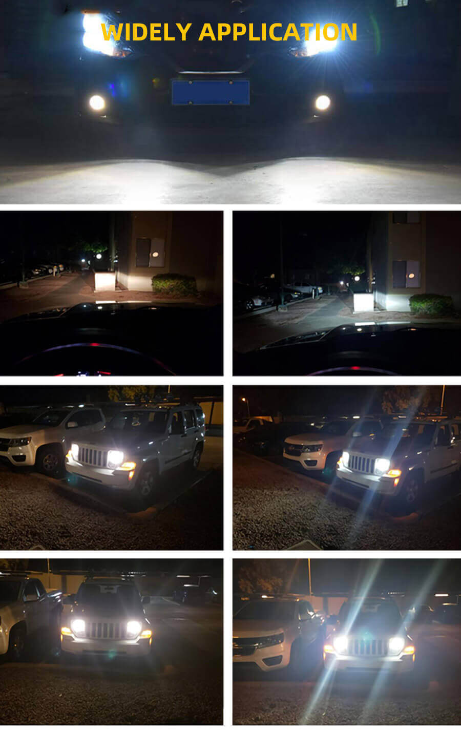 Bombilla de metal LED bombilla de faros con ventilador de enfriamiento Aplicaci&oacute;n JG-K7