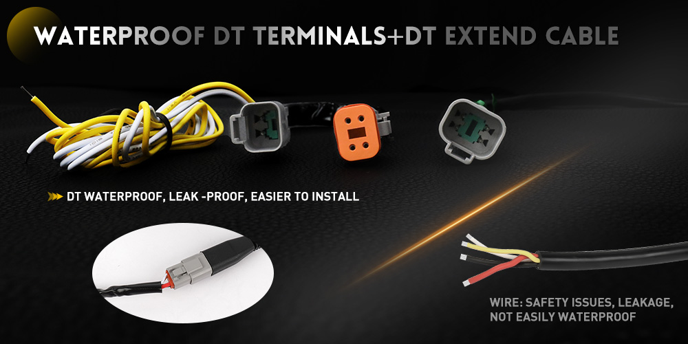 Arn&eacute;s de cableado de luz de trabajo LED-13
