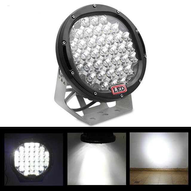 Luz de trabajo de LED redondo de 9 pulgadas de 185W JG-903