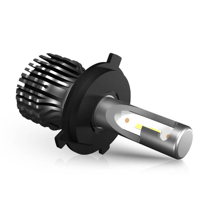 Bombilla de faros LED sin fan sin ventilador de cobre JG-F3