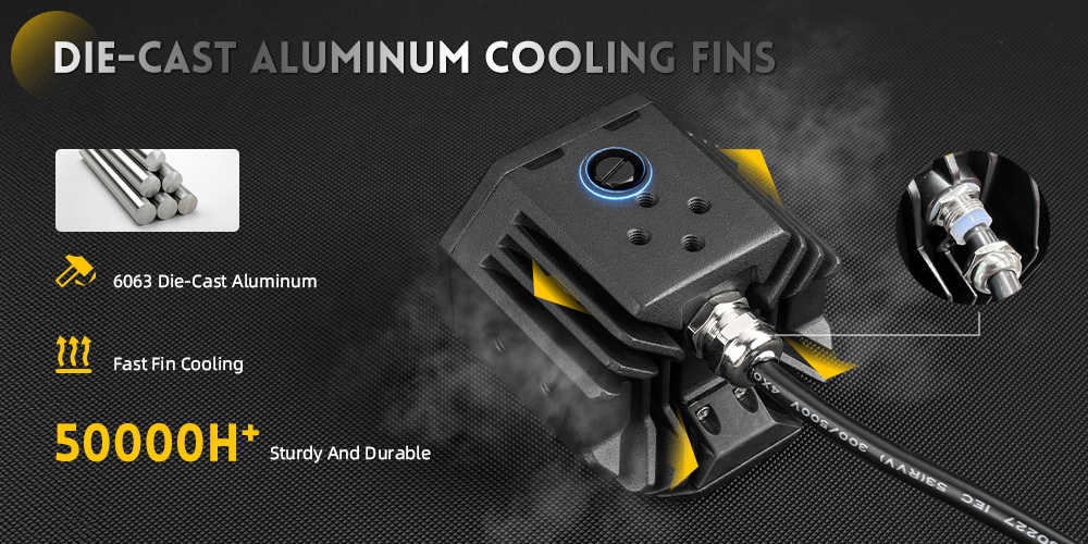 Luz auxiliar de motocicleta