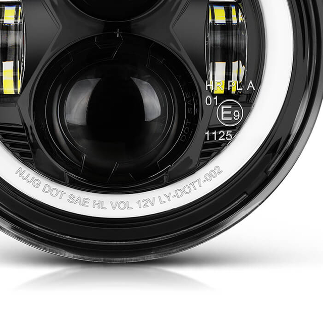 Dot eMark Spider 7 pulgadas Suministro de faro JG-J003DE 