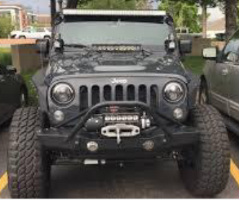 Barra de luz LED para SUV negro