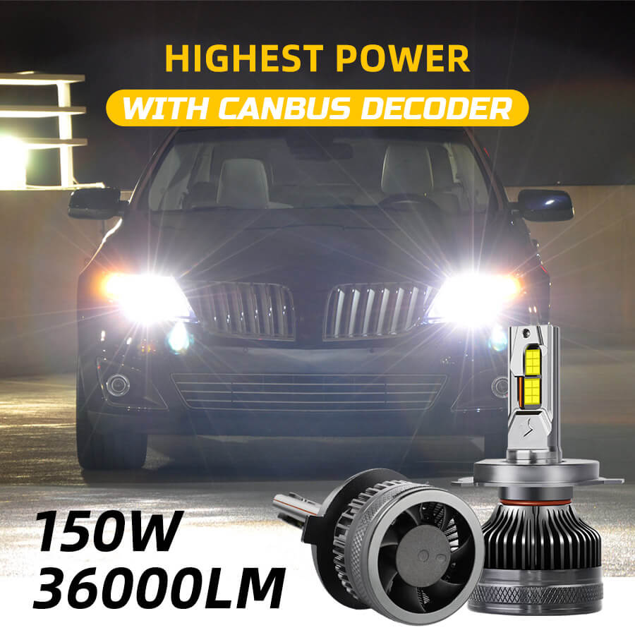 150W Super Power CANBUS BOLB BOLB MAYOR MAYOR DE DISTALLES DE Producto K19