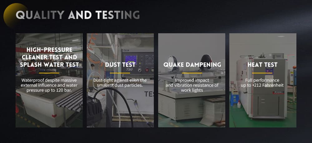 luces de trabajo de construcci&oacute;n