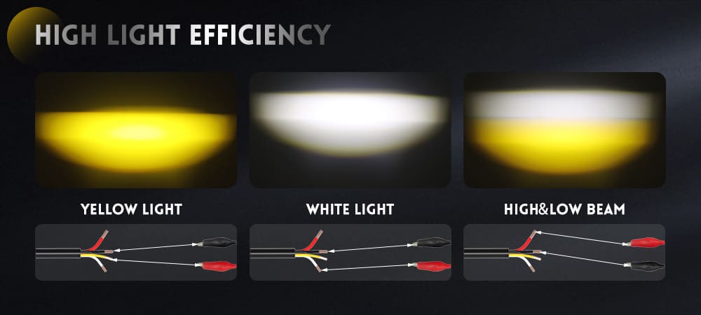 luces auxiliares de motocicleta