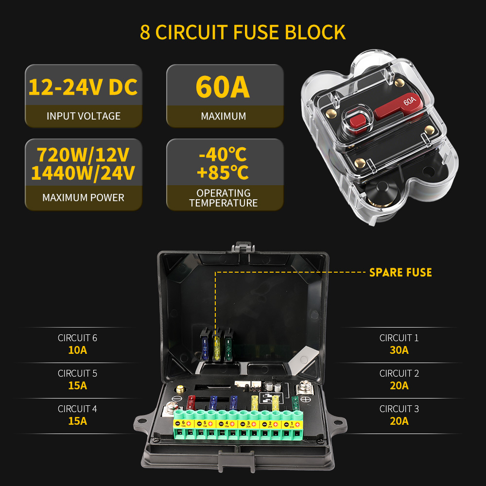 Panel de interruptores RGB de 6 unidades con control remoto-KZ-CP-6-WX-YK