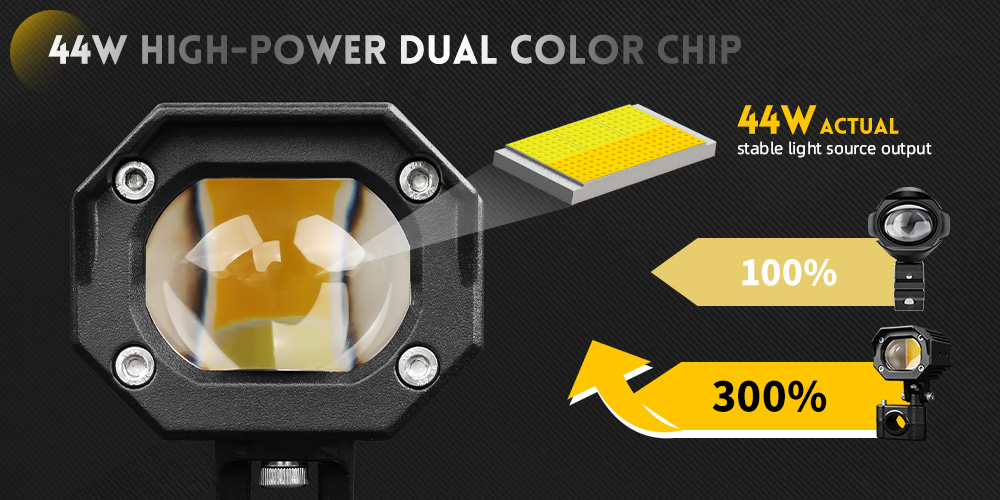 Luces de advertencia LED para motocicletas