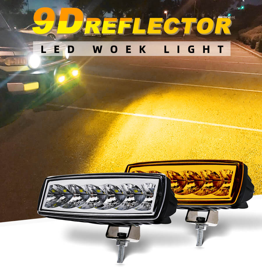 Proveedor de barras de luz de bote de 6 pulgadas JG-921H Detalles