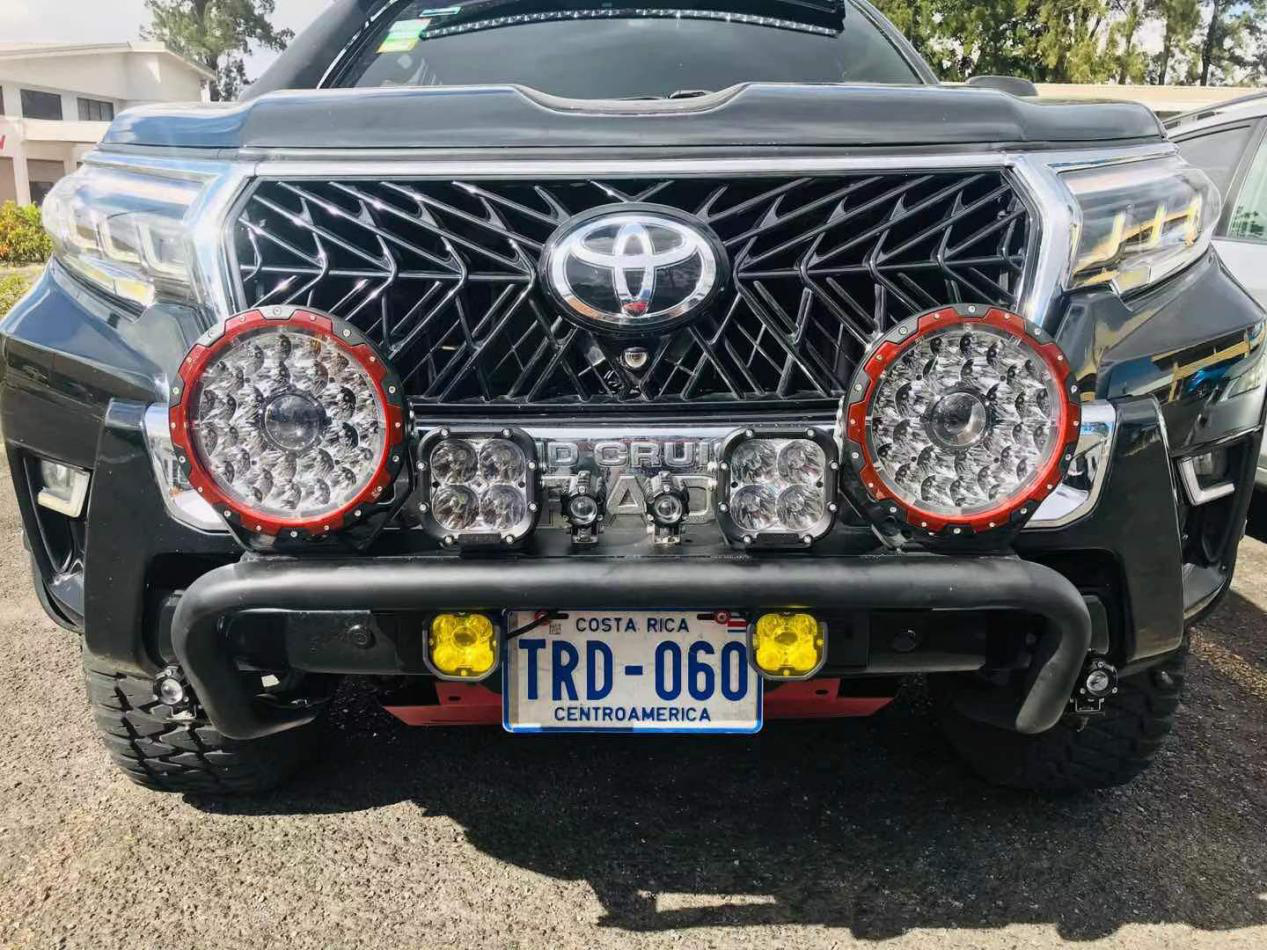 Trabajo real fuera de la carretera L&aacute;mparas de conducci&oacute;n l&aacute;ser