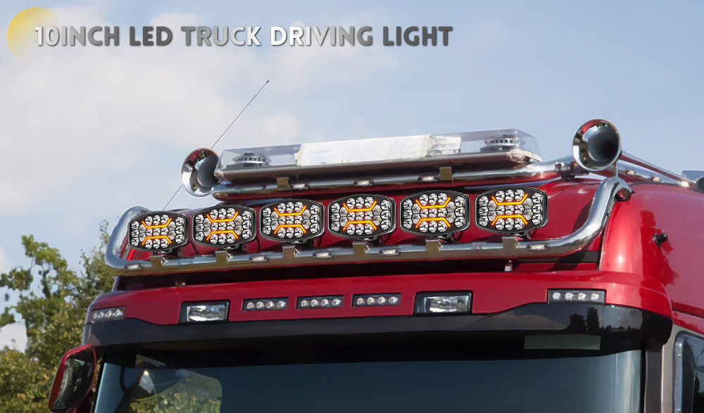 luces de cami&oacute;n fuera de carretera